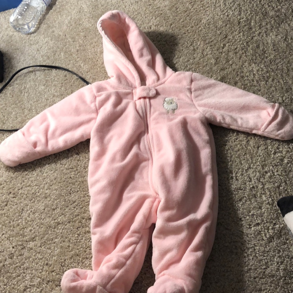 Jacket Onesie pink